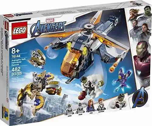 Lego Marvel Avengers Hulk Helicopter Rescue 76144