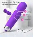 Vibrador Del Clítoris Usb 20 Velocidades Punto G Femenino Mujeres Orgasmo