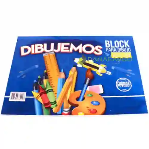 Block Para Dibujo Base 30 Rotulado 32.2x22.8 (1/8) Forma Futuro