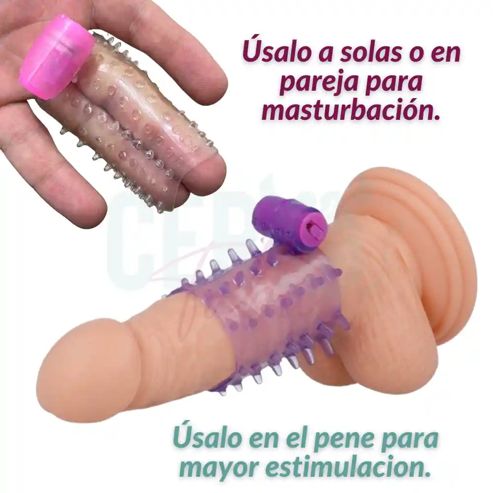 Lubricante Retardante + Funda Vibración + Potenciador Sexual