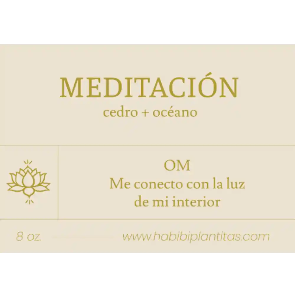 Vela Aromática Para Meditación