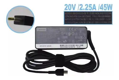 Cargador Para Lenovo Original Tipo C 20v 2.25a