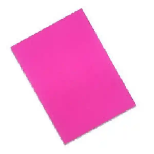 Fomi Fucsia Tamaño Carta Liso Foamy Fomy