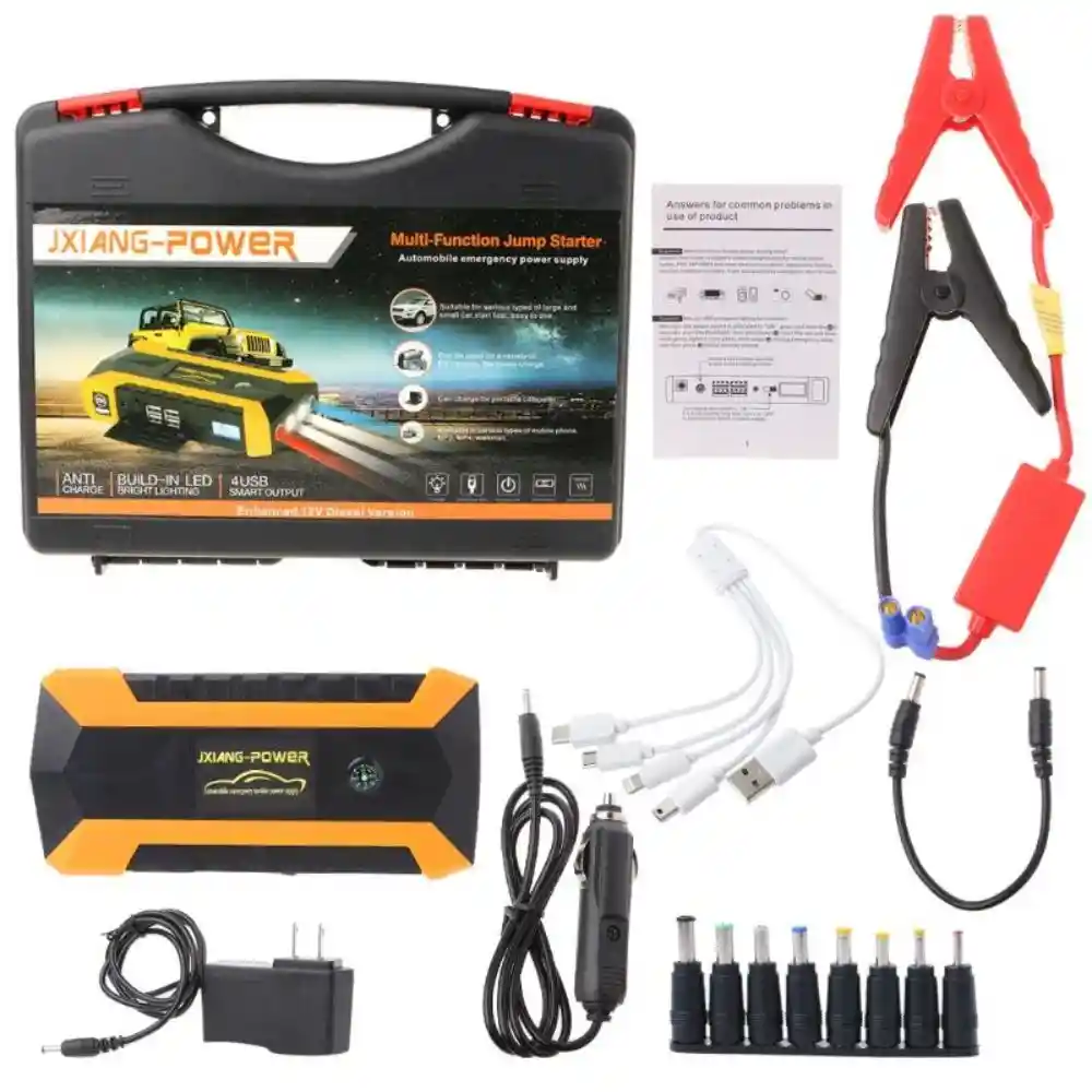 Kit De Emergencia Multifuncional Iniciador De Batería 12v