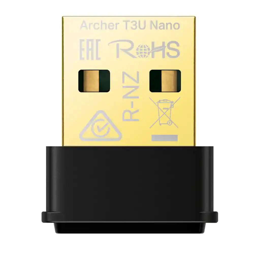  Adaptador Usb Wifi Dual Band Ac1300 Tp-Link Archer T3U Nano 