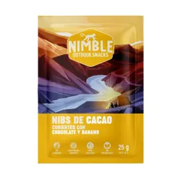 Nibs De Cacao Banano - Nimble 25g