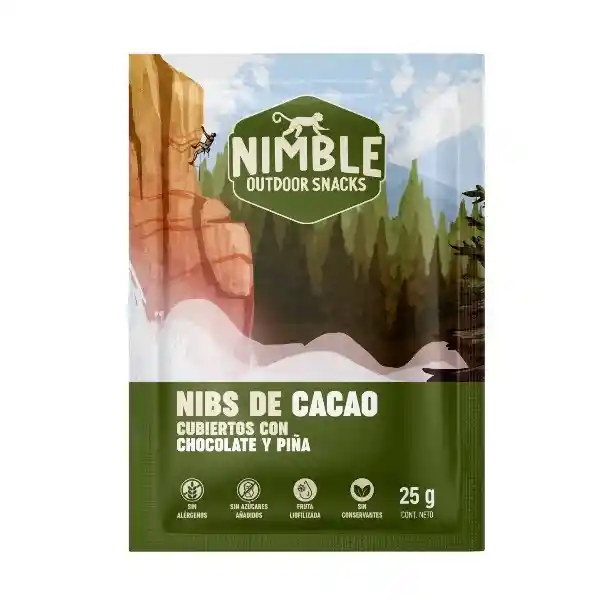 Nibs De Cacao Piña - Nimble 25g