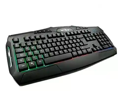 Teclado Gamer Wb-540 Iluminado Rgb Usb Gaming Keyboard