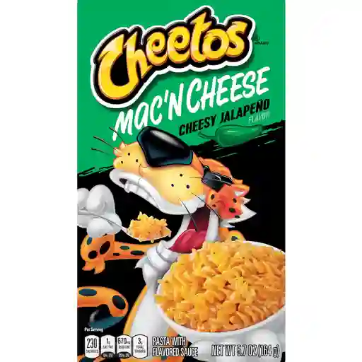 Cheetos Macarrones Con Queso Jalapeno 5.7 Oz (160g)