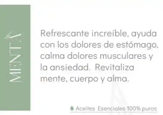 Menta Aceite Esencial 100%