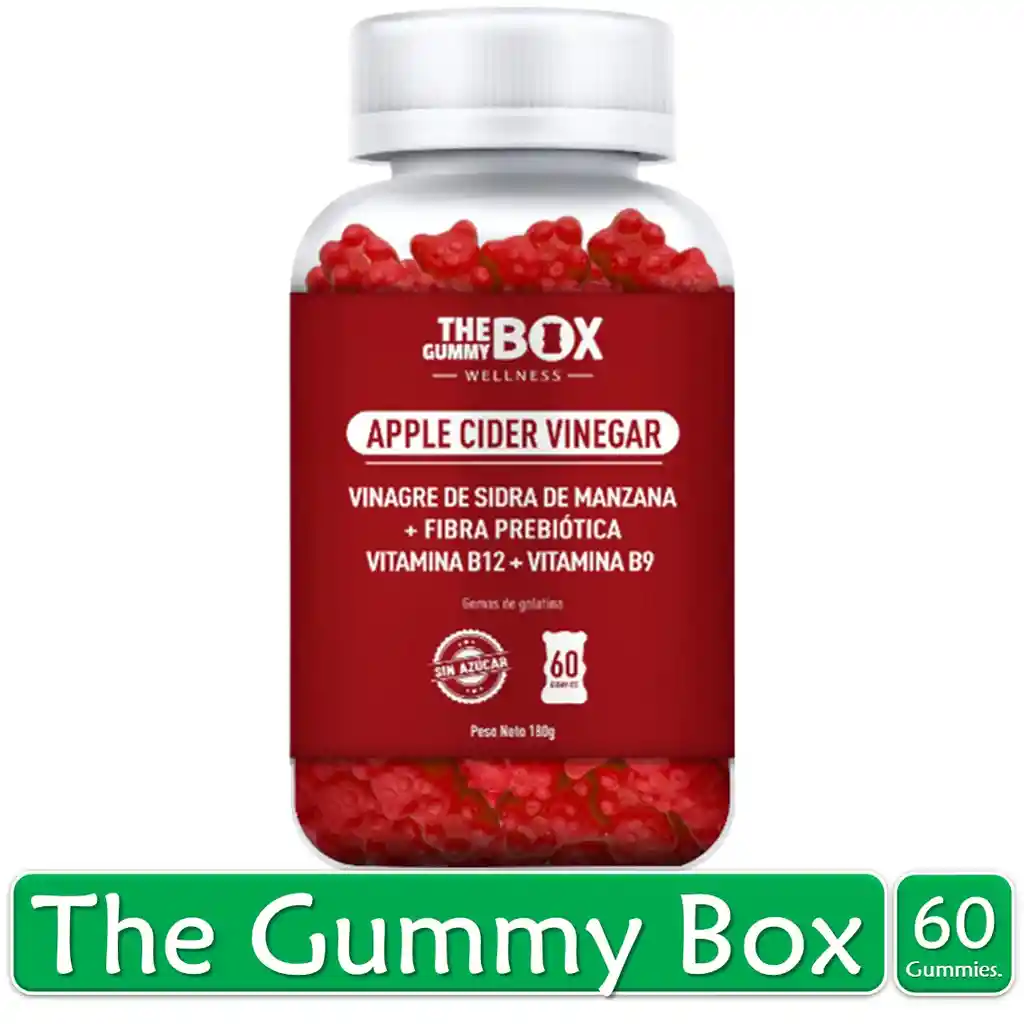 The Gummy Box Vitamina Vinagre De Sidra