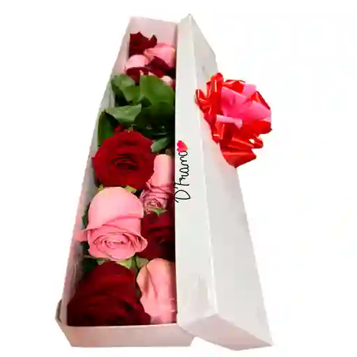 Caja De Rosas Linda