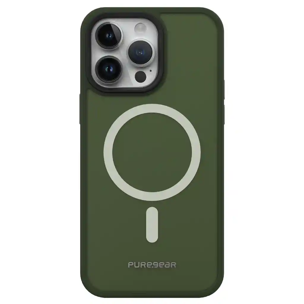 Protector Iphone 14 Pro Max Puregear Slim Shell Pro Magsafe Verde