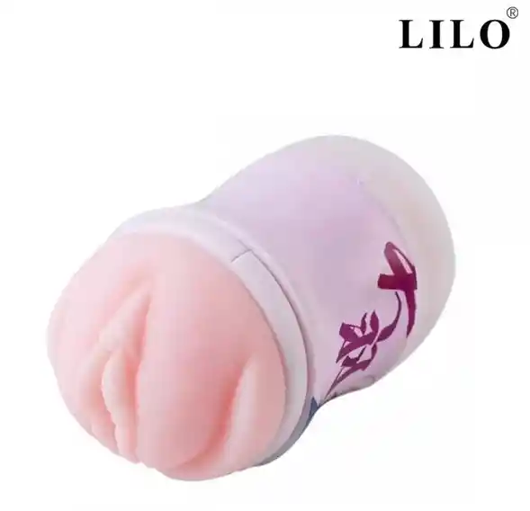 Masturbador Masculino Doble Boca Vagina 12cms Lilo