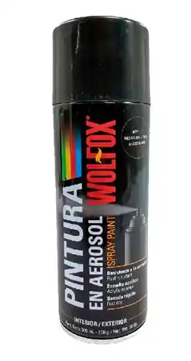 Aerosol Negro Brillante 300ml