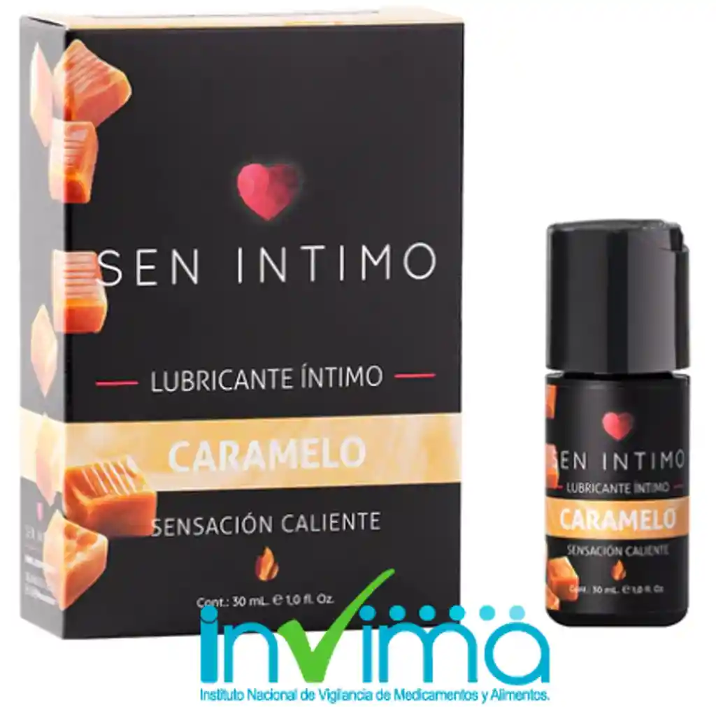 Lubricante Caliente Caramelo Sen 30ml