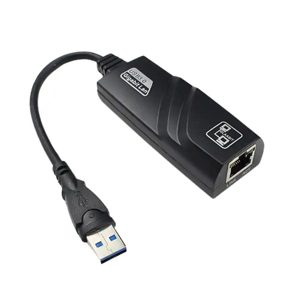 Convertidor Usb 3.0 A Ethernet Rj45 Gigabit 10 100 1000