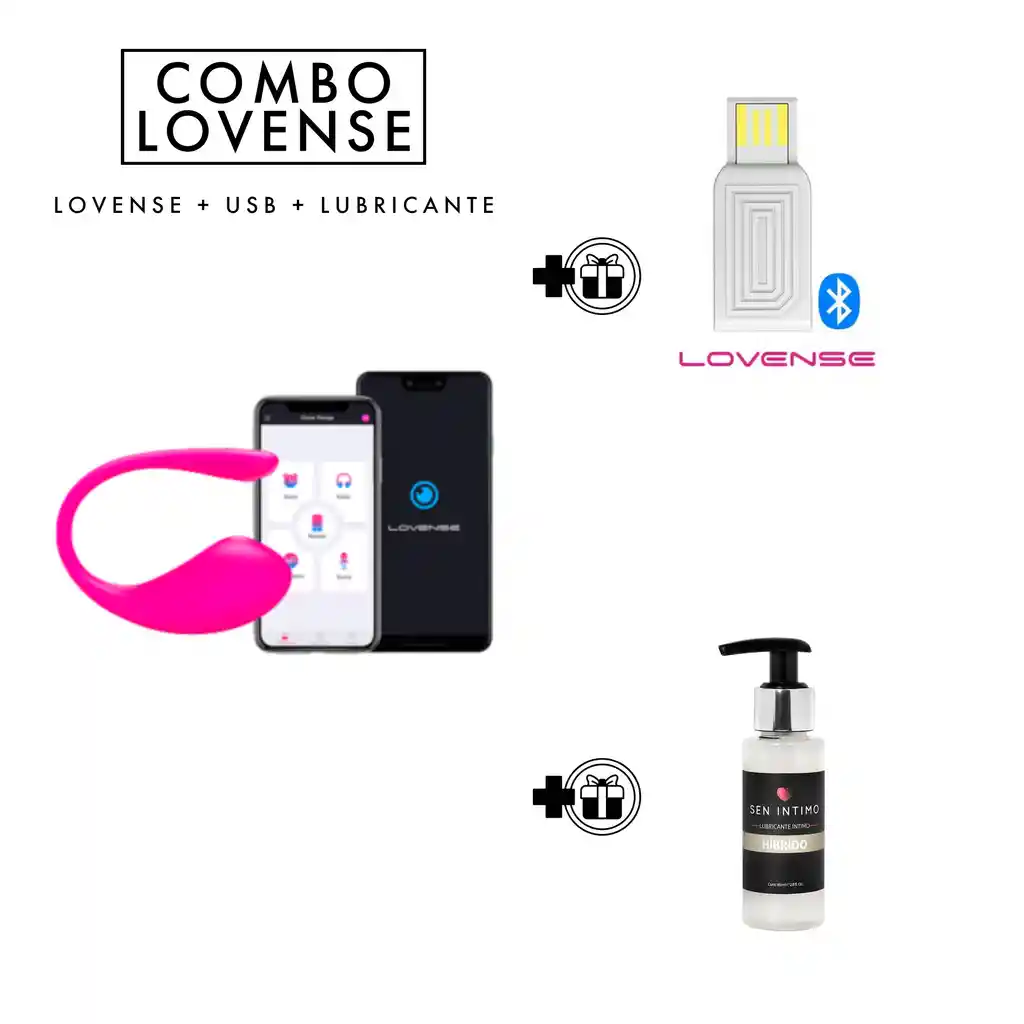 Promo Lovense Lush 3 + Usb Bluetooth + Lubricante