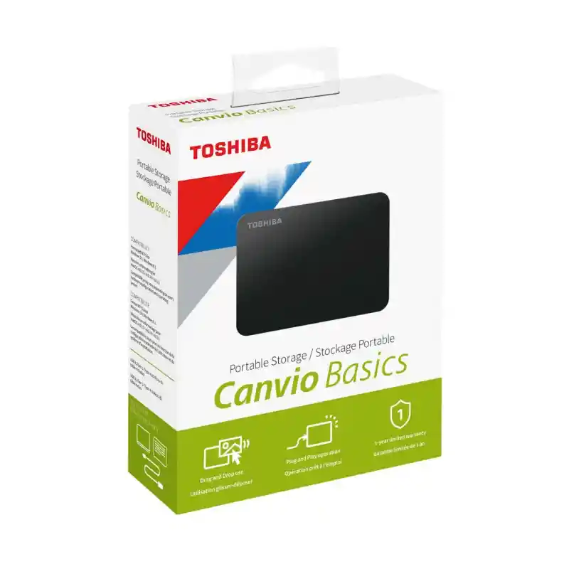 Disco Externo Usb Toshiba 1tb Tera Usb 3.2 Win/mac