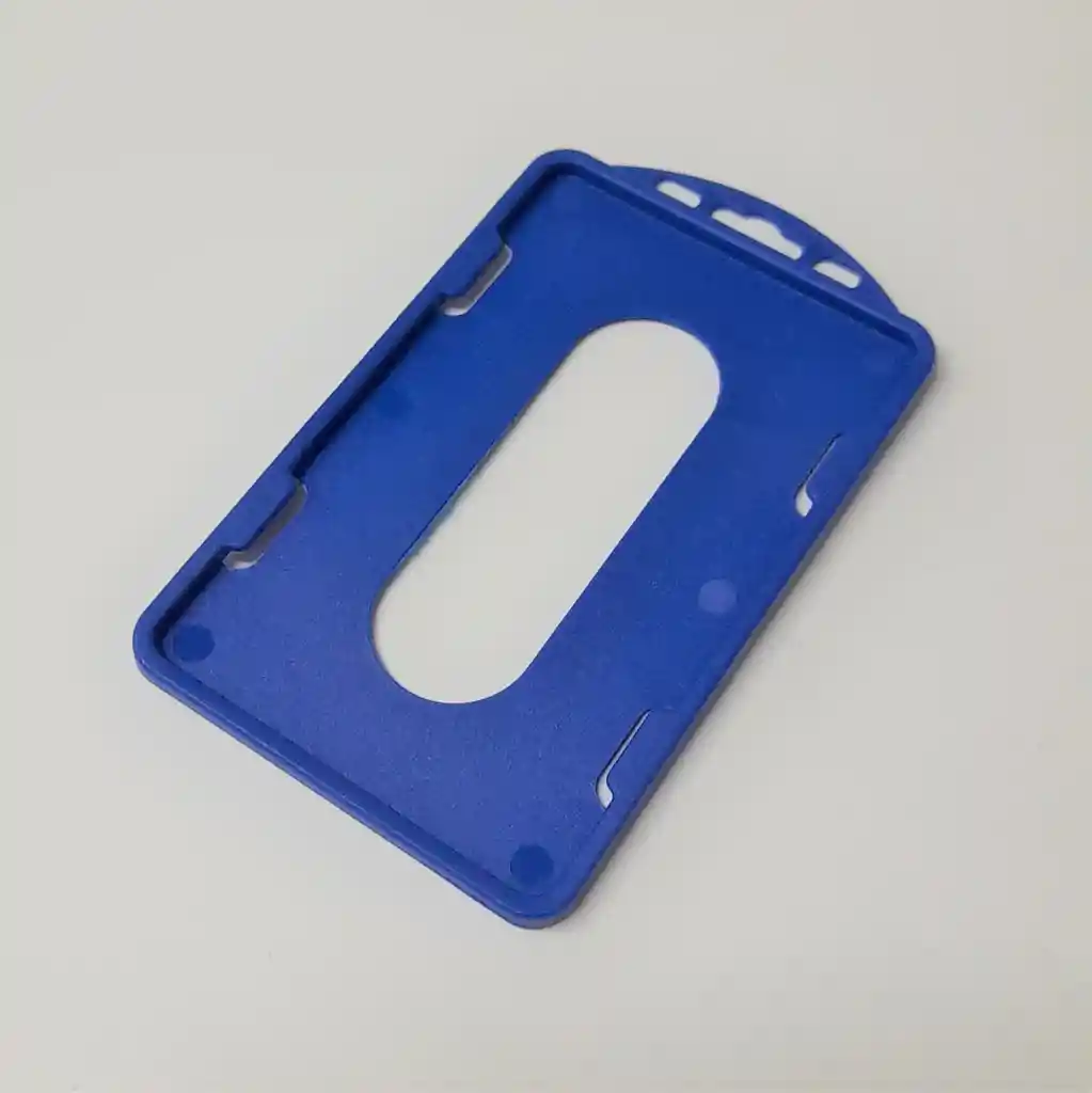 Porta Carnet Vertical Azul