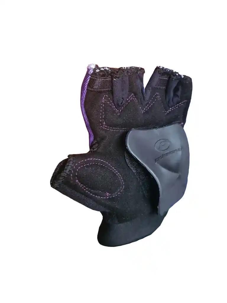 Guantes Para Patinaje Niñas Niños Protección Palma Pvc Talla: S - Morado