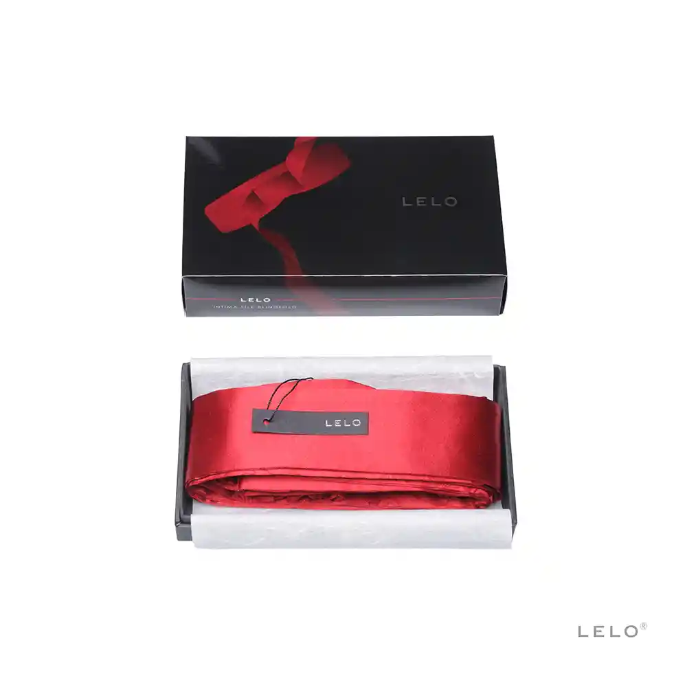 Antifaz De Seda Intima Silk Lelo Rojo