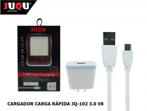 Cargador Juqu V8 Modelo Jq-102