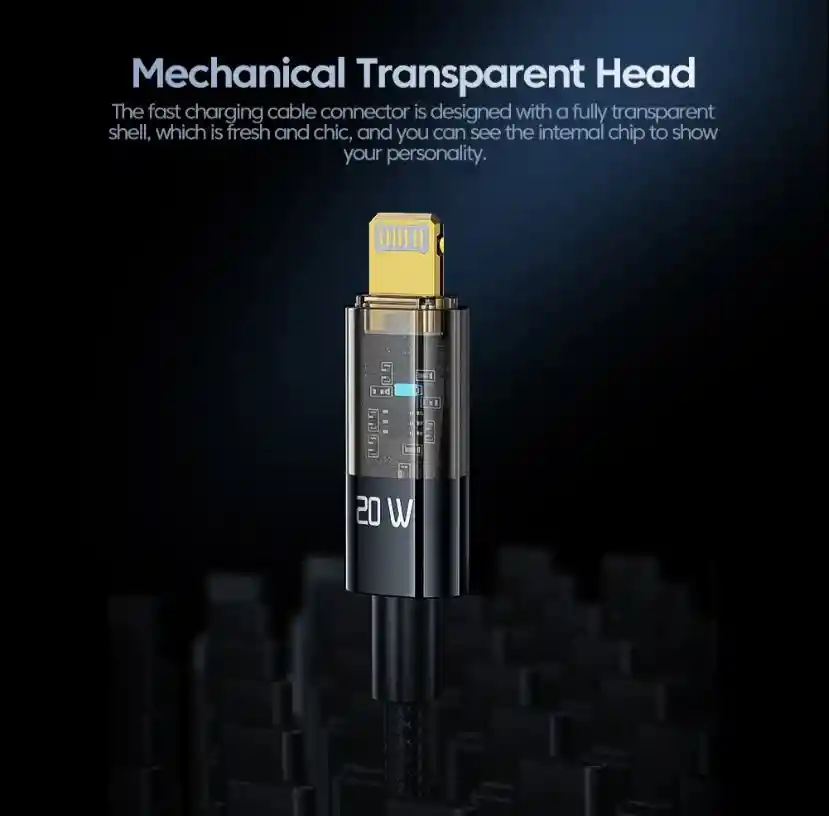 Cable De Carga Usb C A Lightning