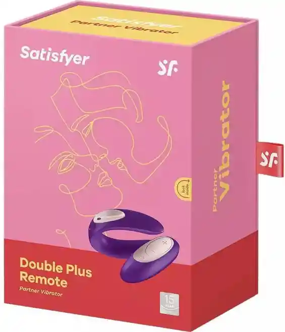  Vibrador Para Parejas SATISFYER Partner Plus Remote 