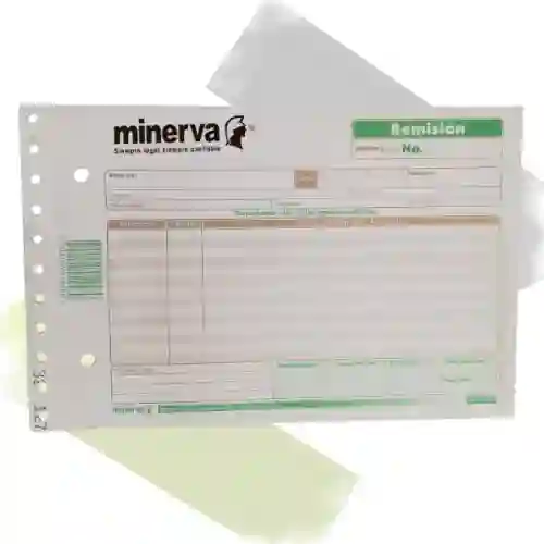 Remisión Minerva Bond X 50 Hojas Ref 3015