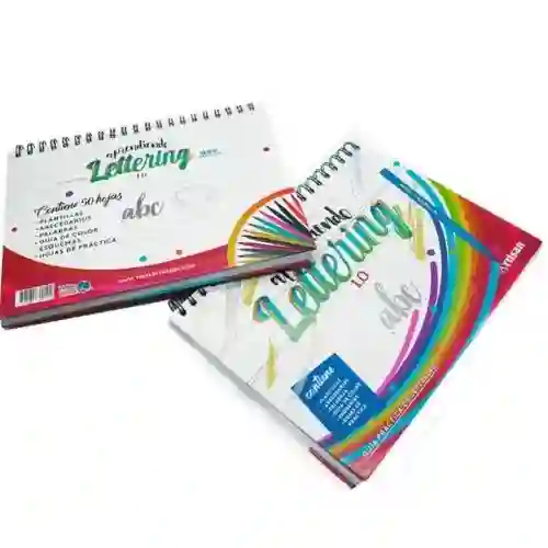 Libro Lettering Argollado X 50 Hojas Artizan