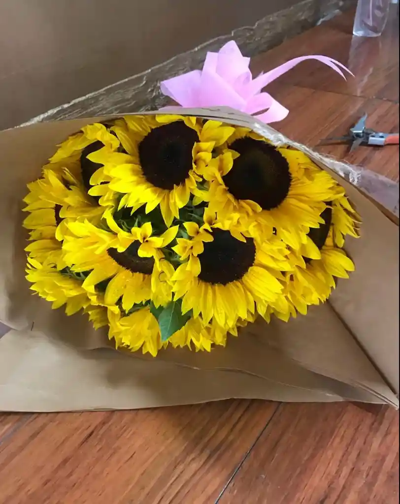 Bouquet 12 Girasoles