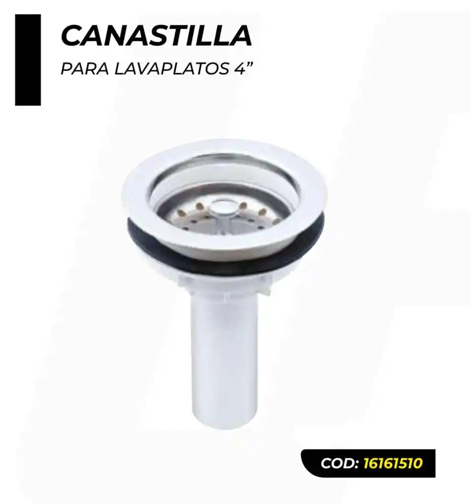 Canastilla Lavaplatos 4"