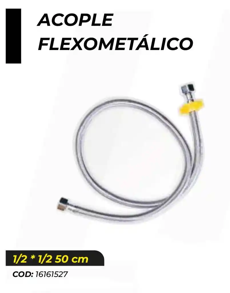 Acople Flexometalico
