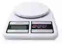 Balanza Gramera De Cocina Digital Electronic Sf-400 Pesa Hasta 10kg Blanca