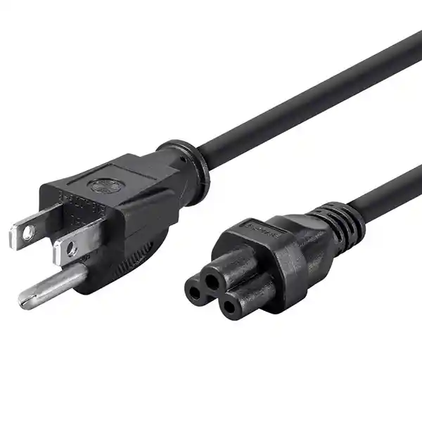 Cable De Poder Plano Para Portátiles Trebol Repuesto