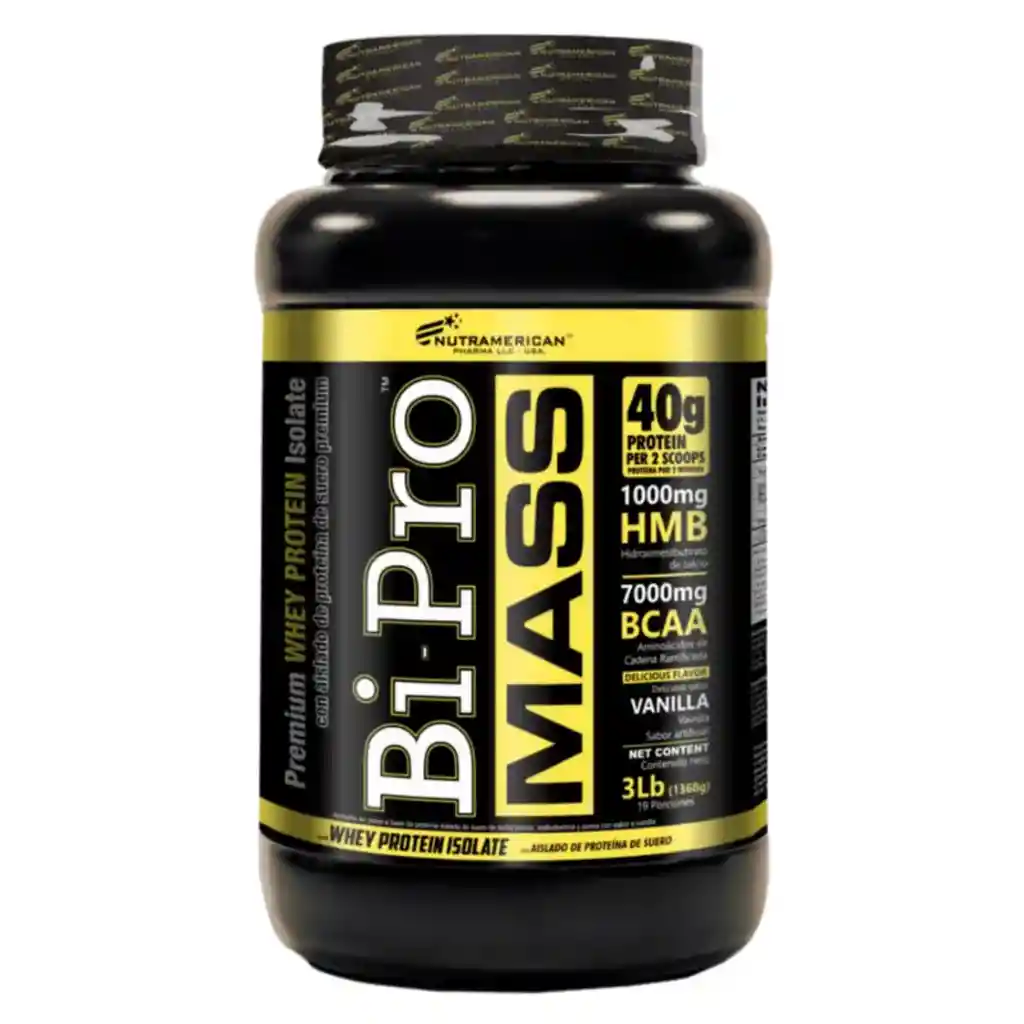 Bi Pro Proteina Bipro Mass 3 Libras