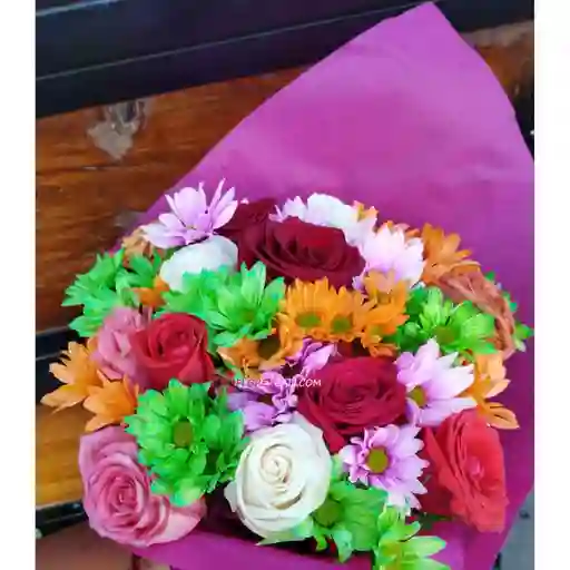 Ramo De Flores Surtidas Flores En Cali