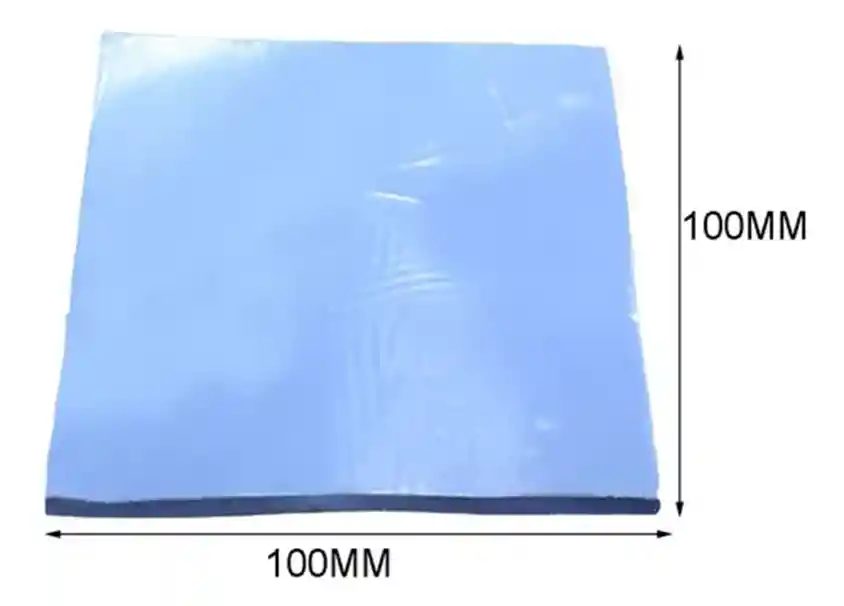 Thermalpad Espuma Disipadora Silicona Termica 100x100x1 Mm