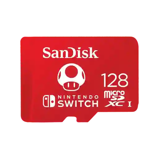 Memoria Sd 128gb Sandisk Edición Nintendo Switch