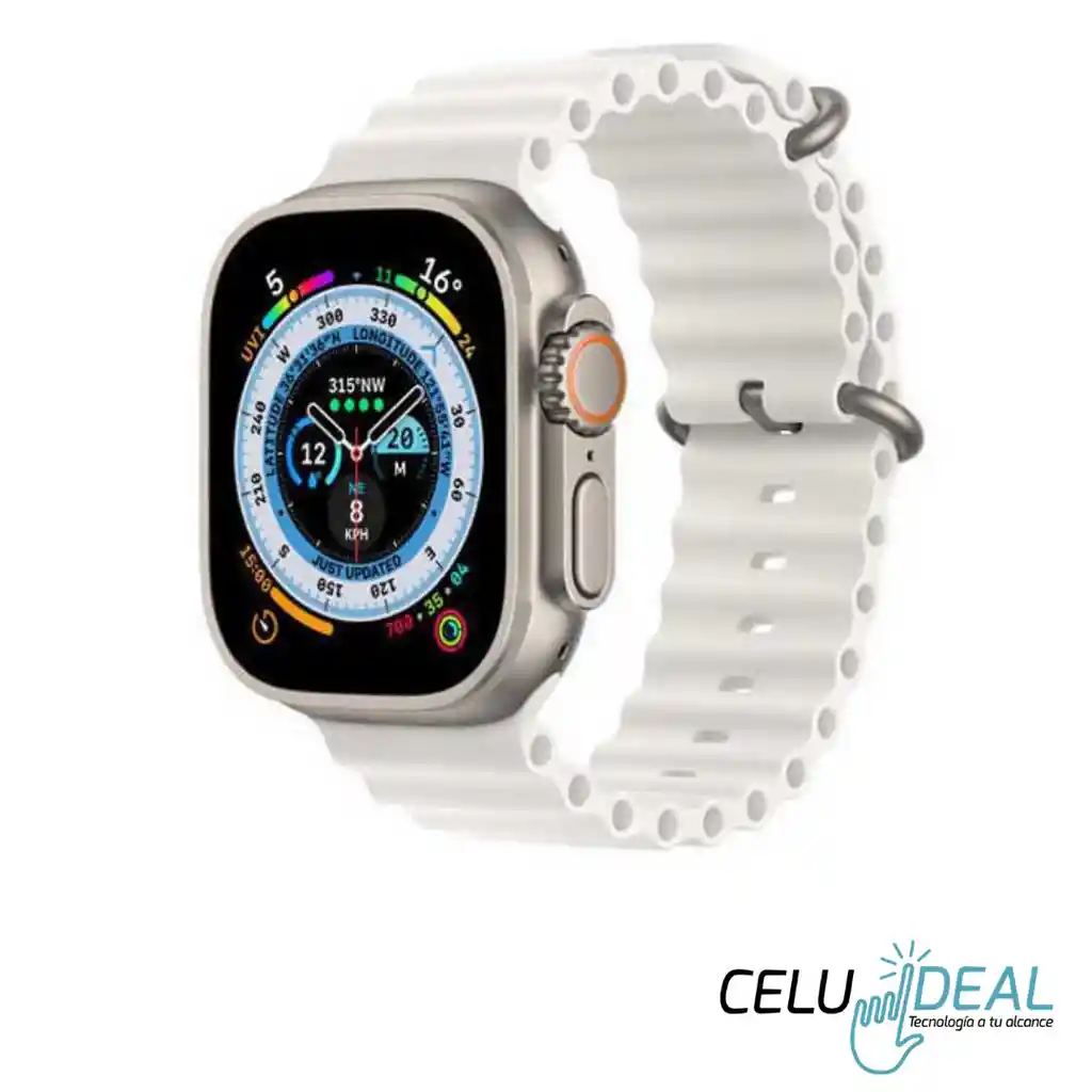 Pulso O Manilla Apple Watch Blanco 42/44/45/49 Mm