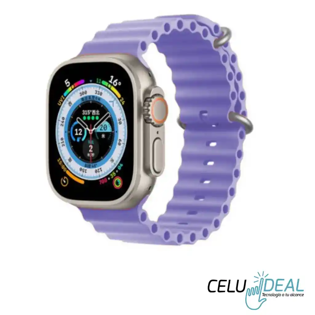 Pulso O Manilla Apple Watch Lila 42/44/45/49 Mm