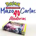 Pokemon Cartas Mazo 40 Cartas Juguetes Didácticos Juguetería