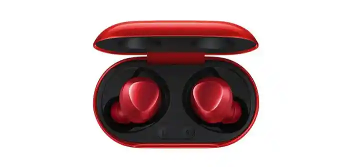 Audífonos Bluetooth 5.0 Buds+ Rojo Micrófono Genérico Inalámbricos