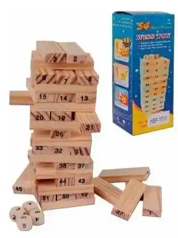 Jenga De Madera Grande