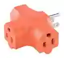 Adaptador Multicontacto Multitoma 3 Salidas Tomacorriente En Forma De T