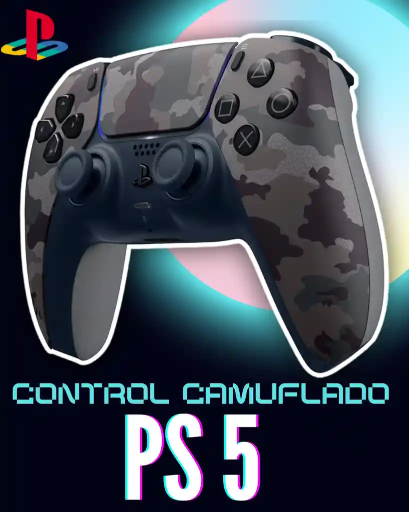 Control Ps5 Original Camuflado