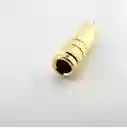 Adaptador Metalico Audio Plug Mono 3.5 Mm A Jack 6.3 Mm