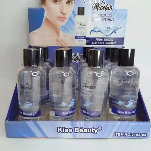 Agua Micelar Kiss Beauty 220ml