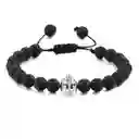 Pulsera Cuarzo Piedra Volcanica Guerrero + Estuche Gamushop